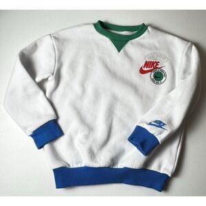 Nike Sweatshirt Kids 5-6 Yrs Medium Have A Nice Day Pullover Crewneck